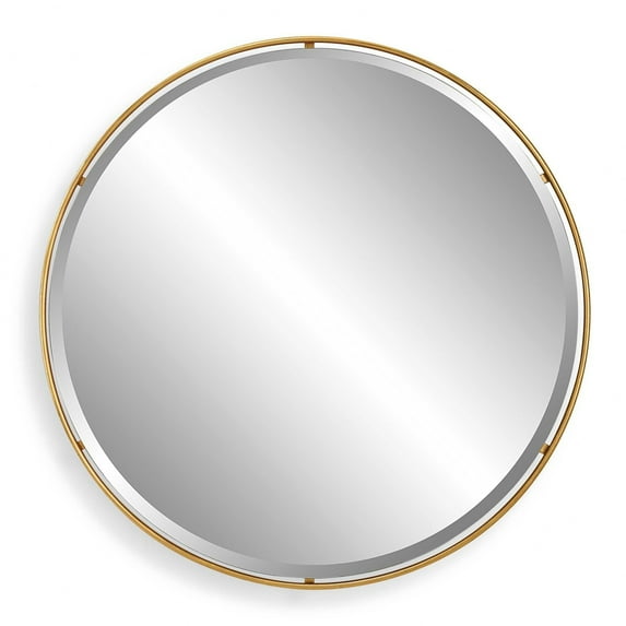 Uttermost Canillo Gold Round Mirror