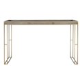 thumbnail image 1 of Uttermost Cardew Modern PU Steel and MDF Console Table in Charcoal Gray, 1 of 5