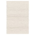 thumbnail image 1 of Uttermost Clifton 60x96" Hand Woven Coastal Wool Rug in Ivory/Light Gray, 1 of 7