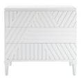 thumbnail image 1 of Uttermost Colby Contemporary MDF and Wood Drawer Chest in White, 1 of 5