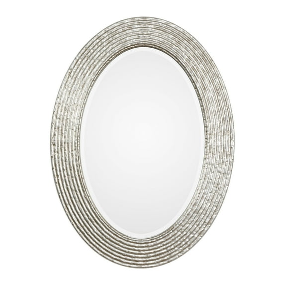 09356-Uttermost-Conder - 34 inch Oval Mirror - 25 inches wide by 1.25 inches deep