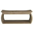 thumbnail image 1 of Uttermost Connor Contemporary Reclaimed Elm Wood Bench in Woodtone Brown, 1 of 7