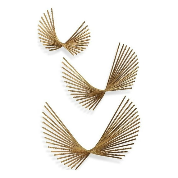 Uttermost Coreograph Antique Gold Wall Decor Set of 3