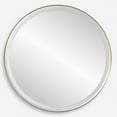 thumbnail image 1 of Uttermost Crofton Lighted Brass Round Mirror, 1 of 11