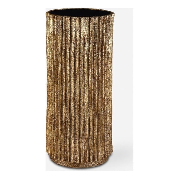 Uttermost Echo Brass Drink Table