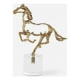 thumbnail image 1 of Uttermost Gallop Gold Sculpture, 1 of 7