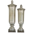 thumbnail image 1 of Uttermost Gilli Glass Decorative Containers (Set of 2), 1 of 3