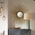 thumbnail image 1 of 09602-Uttermost-Golden - 46.88 Inch Starburst Mirror, 1 of 9