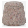 thumbnail image 1 of Uttermost Gumdrop Confetti Chenille Ottoman in Multi-Color, 1 of 5