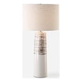 thumbnail image 1 of Uttermost Haven White Glaze Table Lamp, 1 of 12