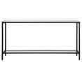 thumbnail image 1 of Uttermost Hayley Steel Metal and Mirror Console Table in Rustic Black, 1 of 10
