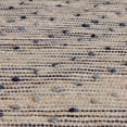 thumbnail image 1 of Uttermost Imara 96x120" Coastal Hand Woven Wool Rug in Navy Blue and Natural, 1 of 3