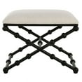 thumbnail image 1 of Uttermost Iron Drops Small Bench in Black, 1 of 6