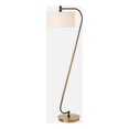 thumbnail image 1 of Uttermost Irwin Curved Brass Floor Lamp in Bronze, 1 of 12