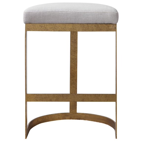 23523-Uttermost-Ivanna - 26 inch Counter Stool - 18 inches wide by 14.5 inches deep