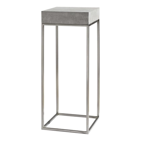 24806-Uttermost-Jude Plant - 36 inch Industrial Modern Plant Stand - 14 inches wide by 14 inches deep