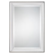 Uttermost Lahvahn White Silver Mirror