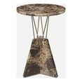 thumbnail image 1 of Uttermost Levitate Marble Accent Table in Brown, 1 of 10