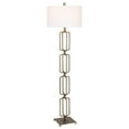 thumbnail image 1 of Uttermost Link Transitional Metal and Fabric Floor Lamp in Brass/Gold, 1 of 7