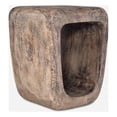thumbnail image 1 of Uttermost Loophole Bleached Wash Accent Stool in Natural, 1 of 7
