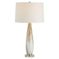 thumbnail image 1 of Uttermost Lyra White & Gold Table Lamp, 1 of 7