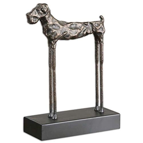 Uttermost Maximus Farmhouse Style Metal Sculpture in Bronze Finish