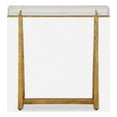 thumbnail image 1 of Uttermost Midas Thick Crystal Accent Table in in Gold, 1 of 8