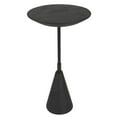 thumbnail image 1 of Uttermost Midnight Contemporary Steel Metal Accent Table in Black, 1 of 5