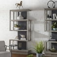 thumbnail image 1 of Uttermost Nicasia Modern Elm Wood Etagere in Light Gray Finish, 1 of 10