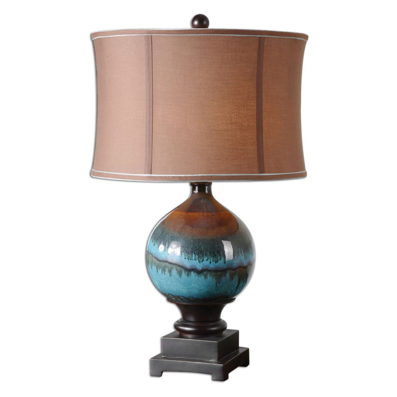 Uttermost Padula Table Lamp - 28.5H in. Glossy Blue - Walmart.com