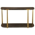thumbnail image 1 of Uttermost Palisade Wood Console Table in Coffee, 1 of 7