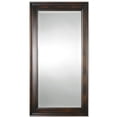 thumbnail image 1 of Uttermost Palmer Rectangular 70x40 Wall Mirror in Distressed Black, 1 of 2