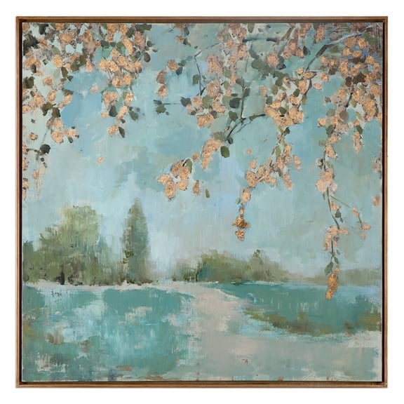 Uttermost Peaceful Landscape Wall Art, Living Room, Gallery Wall, Home And Bedroom Decor