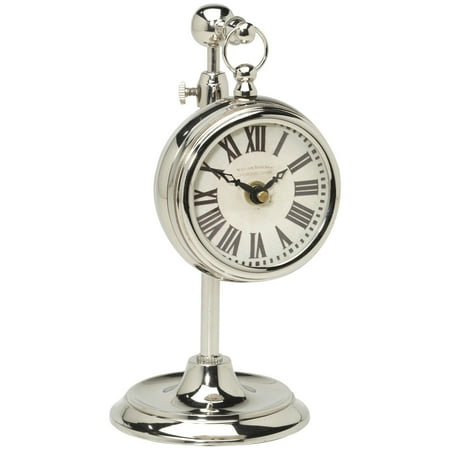 Uttermost Pocket Watch Nickel Marchant Cream
