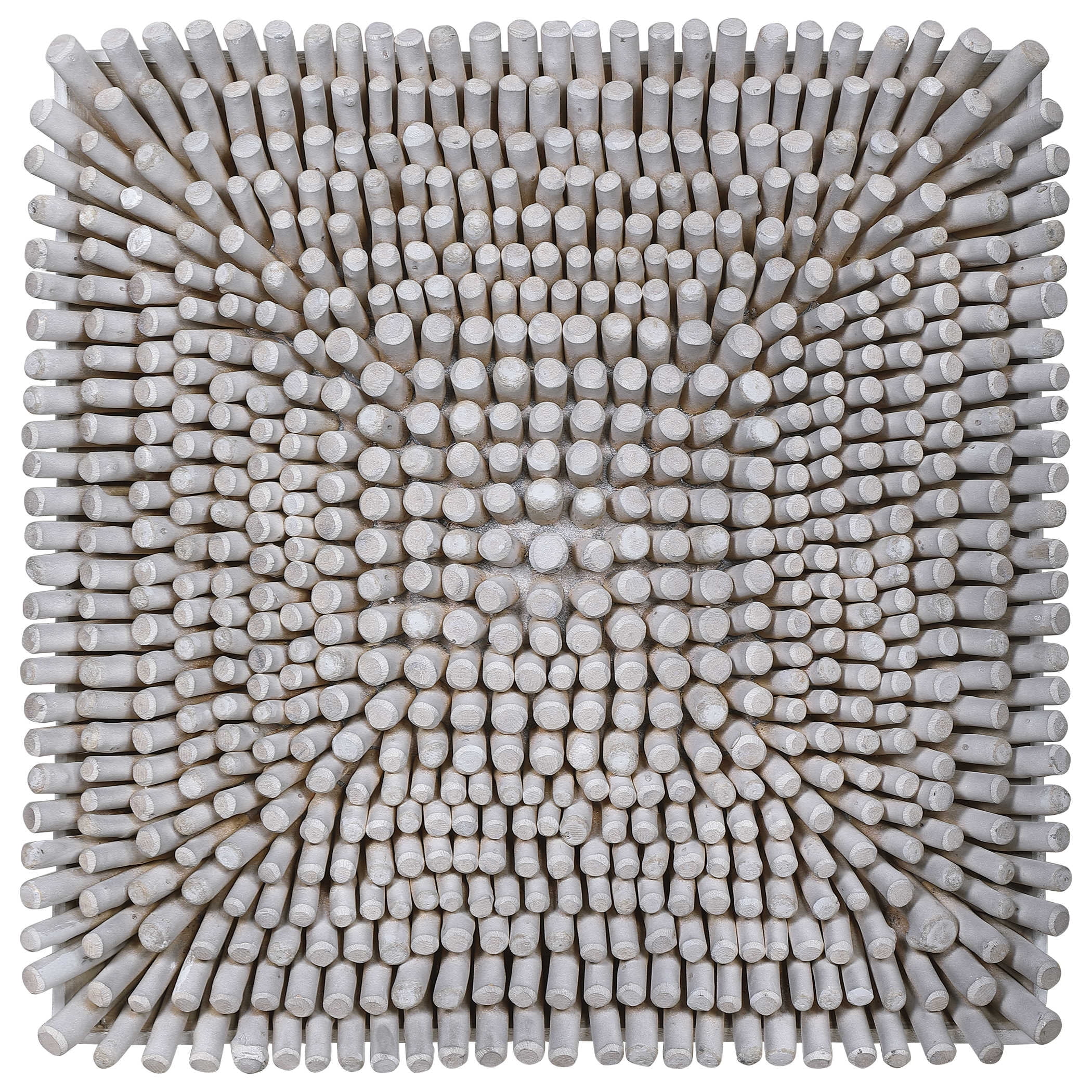 Uttermost Portside Coastal Wood Wall Panel in Brown and Woodtone