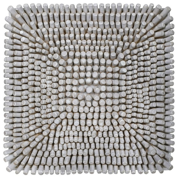 Uttermost Portside Coastal Wood Wall Panel in Brown and Woodtone