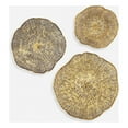 thumbnail image 1 of Uttermost Radiance Gold Metal Wall Decor Set of 3, 1 of 4