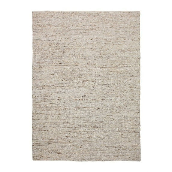 Uttermost Rafael 144x108" Hand Knotted Coastal Wool Rug in Natural
