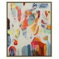 thumbnail image 1 of Uttermost Reawaken Modern Canvas Fabric Framed Abstract Art in Multi-Color, 1 of 4