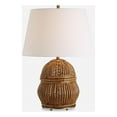 thumbnail image 1 of Uttermost Reed Honey Rattan Table Lamp in Brown, 1 of 10