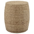 thumbnail image 1 of Uttermost Resort Farmhouse MDF Rope and Fir Accent Stool in Natural, 1 of 3