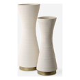 thumbnail image 1 of Uttermost Ridgeline White Vases Set of 2, 1 of 3