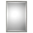thumbnail image 1 of Uttermost Sherise Beaded Metal Wall Mirror in Brushed Nickel, 1 of 7