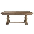 thumbnail image 1 of Uttermost Stratford Transitional Solid Wood Dining Table in Brown, 1 of 7