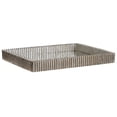thumbnail image 1 of Uttermost Talmage Polyresin and MDF Wood Mirrored Tray in Silver Leaf, 1 of 5