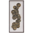 thumbnail image 1 of Uttermost The Times Glass and Paper Shadow Box Wall Art in Dark Walnut, 1 of 3