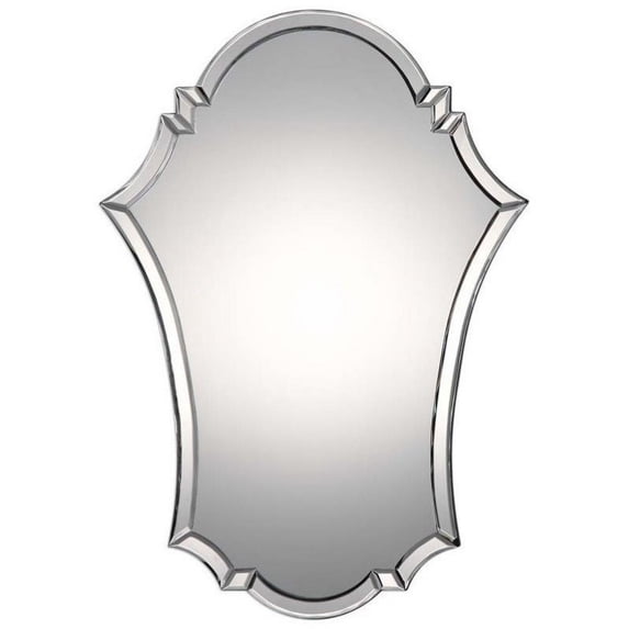 Uttermost Tilila Modern Arch Mirror in Silver