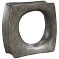 thumbnail image 1 of Uttermost Valira Contemporary Resin Accent Table in Antique Silver, 1 of 5