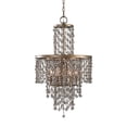 thumbnail image 1 of Uttermost Valka 6 Light Crystal Chandelier in Silver Swedish Iron, 1 of 6