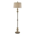 thumbnail image 1 of Uttermost Vetralla Steel Resin and Fabric Floor Lamp in Silver and Bronze, 1 of 5